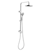 Keeney Mfg Shower Faucet Kit, Polished Chrome, Wall SYM015CP